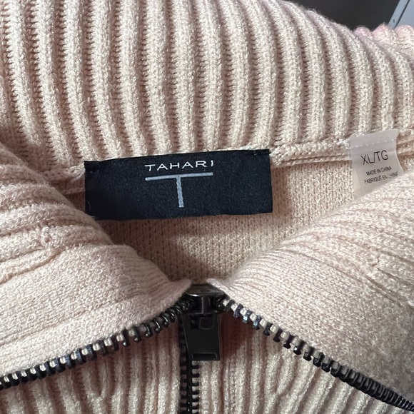 Tahari Quarter-Zip Sweater - Picture 4 of 4